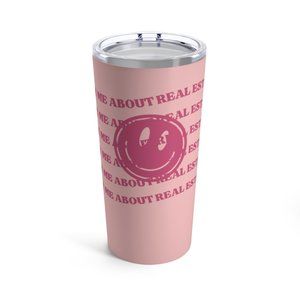 Elevate Your Sips: Realtor 20oz Stainless Steel Tumbler, Coffee Cup